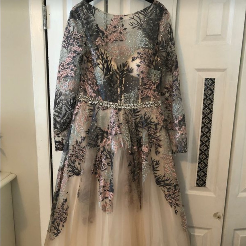 Colors couture ball gown